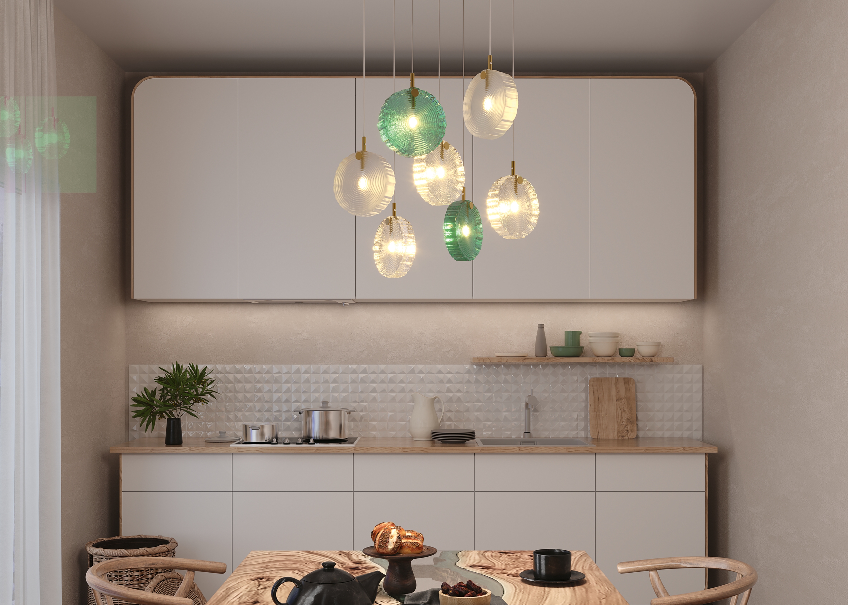 Подвесной светильник Maytoni MOD254PL-07BS, фото 10